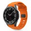 Remienok Tech-Protect Silicone Line Samsung Galaxy Watch 4 / 5 / 5 Pro / 6 / 7 / FE Orange