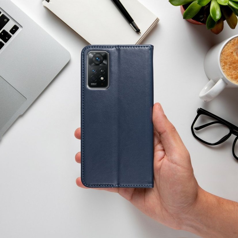 Kryt Smart Magneto Book Case Motorola Moto G57 Power Navy