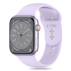 Remienok Tech-Protect Silicone Apple Watch 6 / 7 / 8 / 9 / 10 / SE / Ultra 1 / 2 (44 / 45 / 46 / 49 mm) Elegant Purple Remienok Tech-Protect Silicone Apple Watch 6 / 7 / 8 / 9 / 10 / SE / Ultra 1 / 2 (44 / 45 / 46 / 49 mm) Elegant Purple