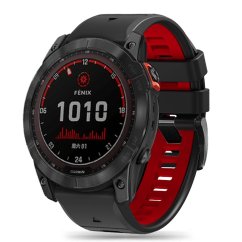 Remienok Tech-Protect Iconband Pro Garmin Fenix 3 / 5X / 3Hr / 5X Plus / 6X / 6X Pro / 7X Black/Red