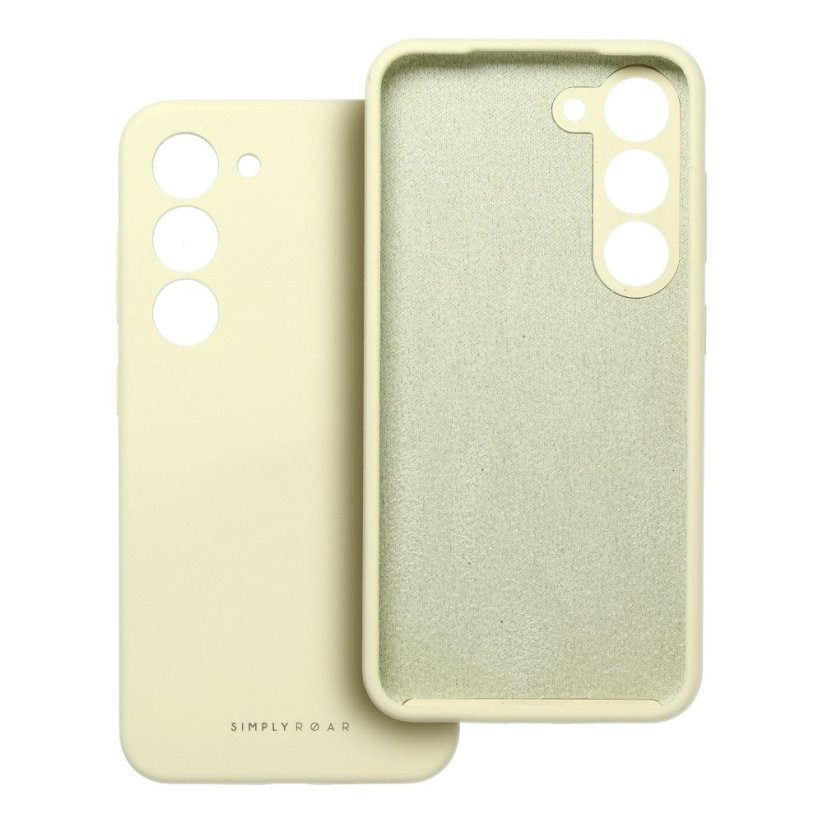Kryt Roar Cloud-Skin Case - Samsung Galaxy A34 5G Light Yellow