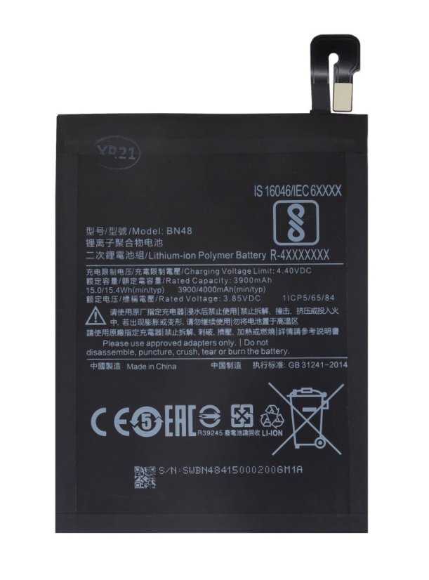 BN48 Xiaomi akkumulátor 4000mAh (OEM)
