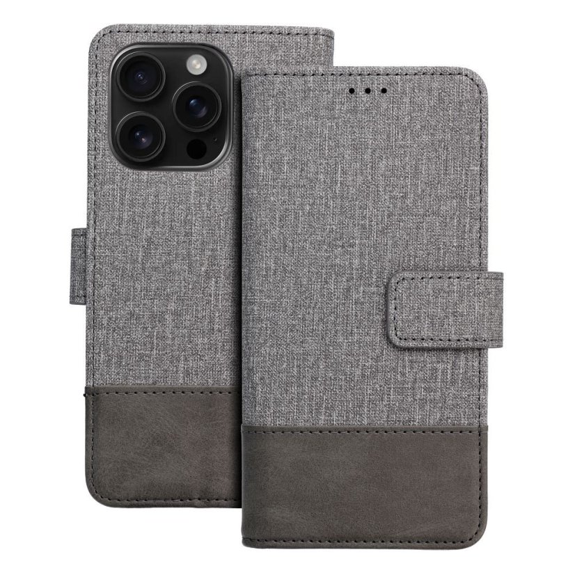 Kryt Flip Case Xiaomi Redmi 13C / Poco C65 Gomma Book Gray