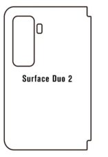 Hydrogel - ochranná fólia - Microsoft Surface Duo 2 - zadná ľavá strana