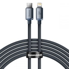 Kábel Baseus Crystal Shine Type-C to Lightning Cable PD20W 200cm Black