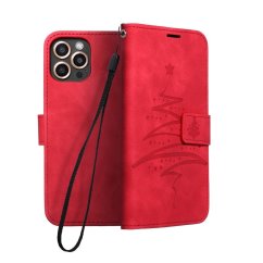 Kryt Mezzo Book Case iPhone 13 mini Christmas strom Red