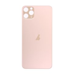 Apple iPhone 11 Pro - Sklo zadného housingu so zväčšeným otvorom na kameru (Gold)