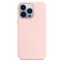 iPhone 13 Pro Silicone Case s MagSafe - Chalk Pink design (ružový)