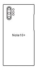 Hidrogél - hátsó védőfólia - Samsung Galaxy Note 10+ Hidrogél - hátsó védőfólia - Samsung Galaxy Note 10+