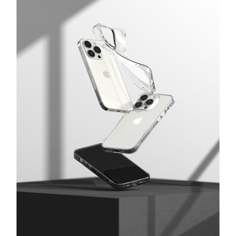 Priesvitný kryt - Crystal Air iPhone 14 Pro