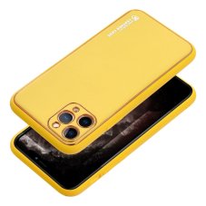 Kryt Leather Case iPhone 15 Plus Yellow Kryt Leather Case iPhone 15 Plus Yellow