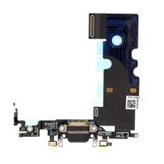 iPhone SE 2020/SE 2022 - Dokkoló töltőhajó mikrofonnal (fekete)