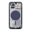 Apple iPhone 13 mini - Zadný housing (Midnight)