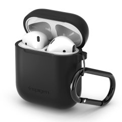 Kryt Spigen Silicone Fit Apple Airpods Black