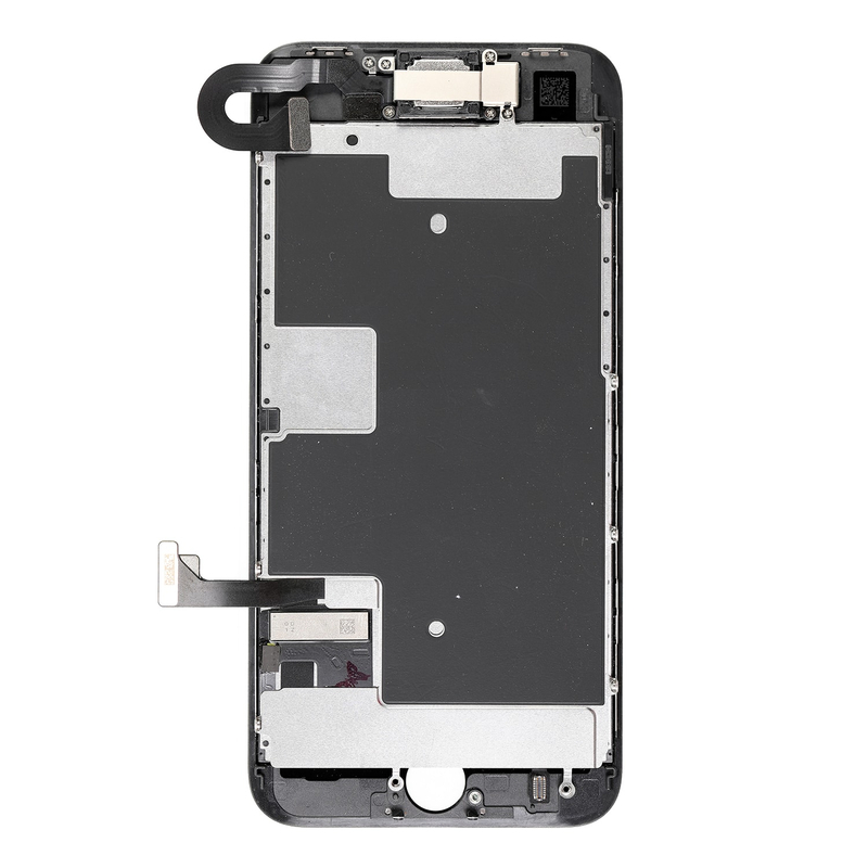 Fekete LCD iPhone 8 elülső kamerával + közelségérzékelővel OEM (home gomb nélkül)