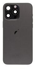 Apple iPhone 15 Pro Max - Zadný housing (Black Titanium)