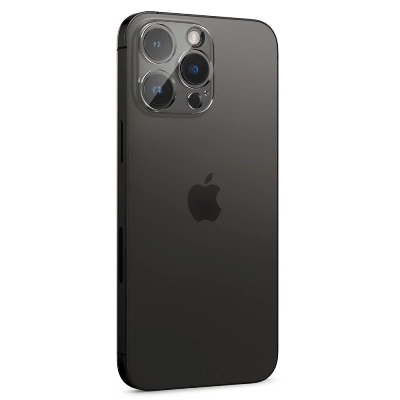 Ochranné sklo zadnej kamery Spigen Optik.Tr Camera Protector 2-Pack iPhone 14 Pro / 14 Pro Max Crystal Clear