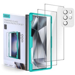 Ochranné tvrdené sklo ESR Protector Set 2-Pack Samsung Galaxy S24 Ultra Clear