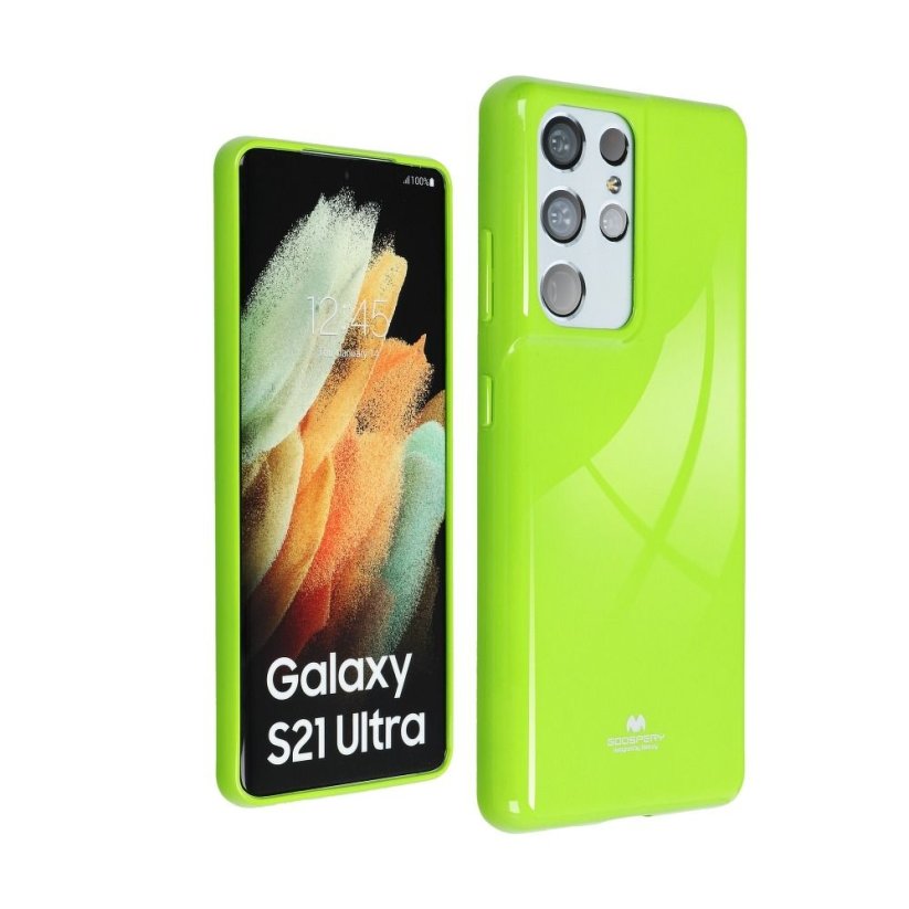 Kryt Jelly Mercury Case Samsung Galaxy S22 Plus Lime