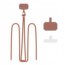Kryt Tech-Protect C5S Rope Crossbody Strap Chocolate Brown