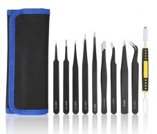 ESD Sada antistatických pinziet z nerezovej ocele 10v1 ESD Sada antistatických pinziet z nerezovej ocele 10v1