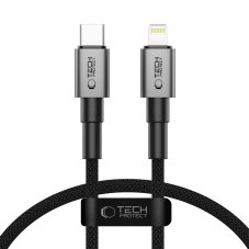Kábel Tech-Protect Ultraboost Dna Lightning Cable PD27W/3A 25cm Iron Grey Kábel Tech-Protect Ultraboost Dna Lightning Cable PD27W/3A 25cm Iron Grey