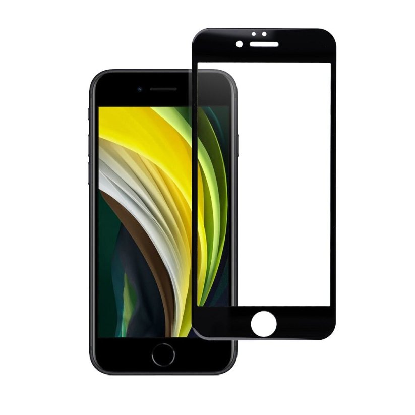 Kryt Ochranné tvrdené sklo - Apple iPhone 6 5D Full Cover Black Ochranné tvrdené sklo