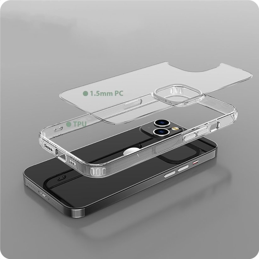Kryt Tech-Protect Flexair Hybrid iPhone 15 Pro Max Clear