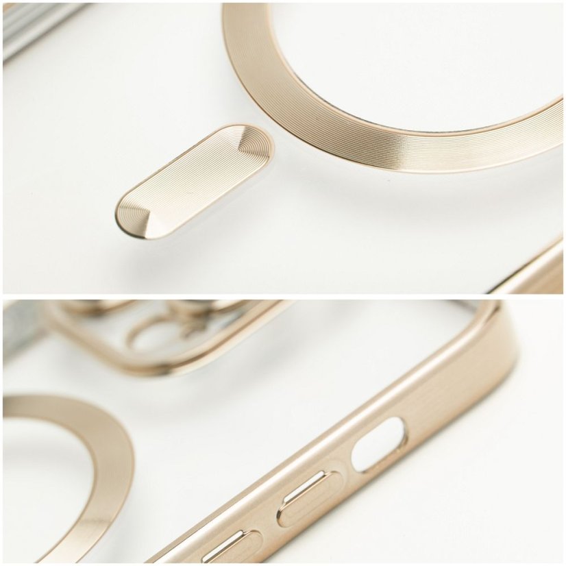 Kryt Case Samsung Galaxy S24 Electro Mag Cover s MagSafe Gold