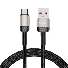 Kábel Tech-Protect Ultraboost Evo Type-C Cable 100W/5A 200cm Titanium