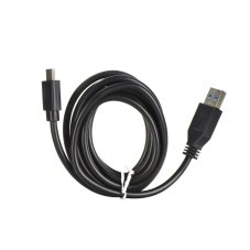 Kábel Cable USB A to Type C 3.0 2A Hd2 2 M Black Kábel Cable USB A to Type C 3.0 2A Hd2 2 M Black