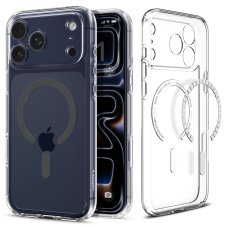 Kryt Spigen Ultra Hybrid Mag Magsafe iPhone 17 Pro Clear/Graphite