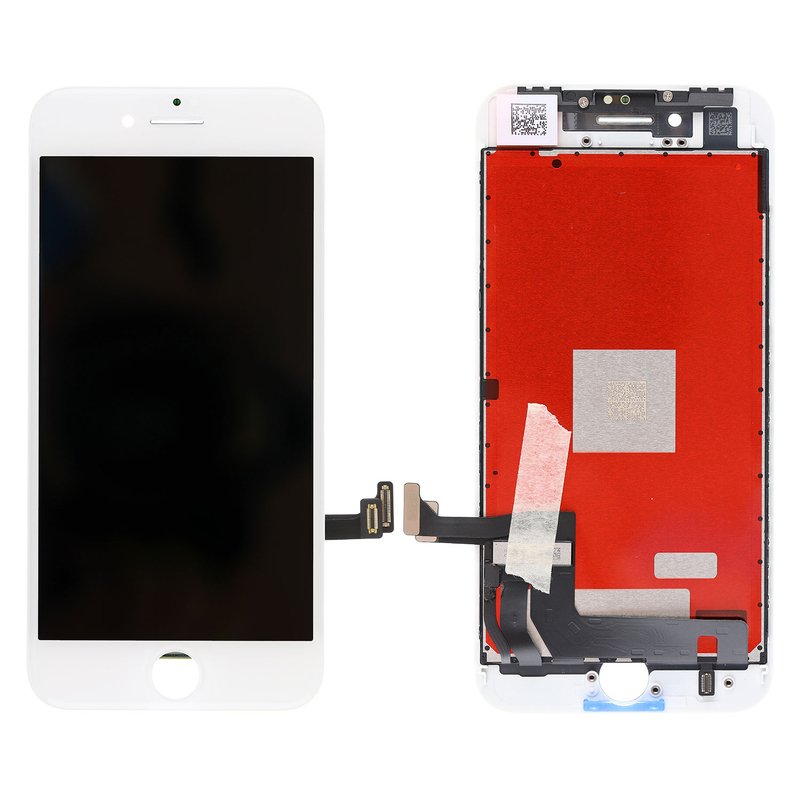 MULTIPACK - Fehér LCD iPhone 8 + LCD ragasztó + 3D védőüveg + szerszámkészlet