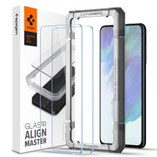 Edzett védőüveg Spigen Alm Glas.Tr 2-Pack Samsung Galaxy S21 FE