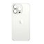Apple iPhone 13 Pro Max - Sklo zadného housingu so zväčšeným otvorom na kameru (Silver)