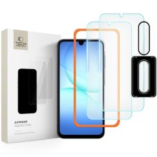 Ochranné tvrdené sklo Tech-Protect Supreme Easy Set+ 3-Pack Samsung Galaxy A17 4G / 5G Clear