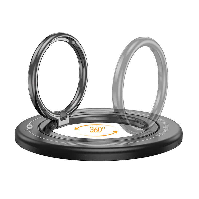 Hoco Magnetic Mobile Phone Ring Holder Gh3 Black