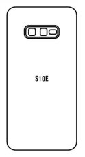 Hydrogel - zadná ochranná fólia - Samsung Galaxy S10e Hydrogel - zadná ochranná fólia - Samsung Galaxy S10e