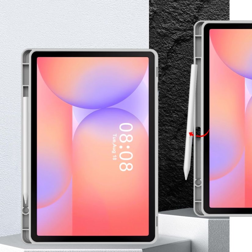 Kryt Tech-Protect SC Pen Samsung Galaxy Tab S9 11.0 / S9 FE / S10 FE / S10 Lite 10.9 X710 / X716B / X510 / X516B / X520 / X526 / X400 / X406B Grey