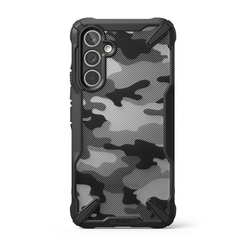 Kryt Ringke Fusion X Samsung Galaxy A54 5G Camo Black