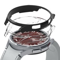 2ks v balení, set krytov Ringke Slim 2-Pack Samsung Galaxy Watch 6 Classic (43 mm) Clear & Black