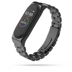 REMIENOK TECH-PROTECT STAINLESS XIAOMI MI BAND 3/4 BLACK