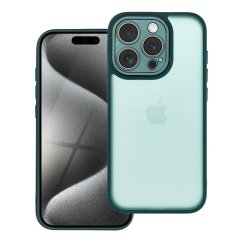 Kryt Ochranné sklo Variete Case iPhone 15 Pro Dark Green