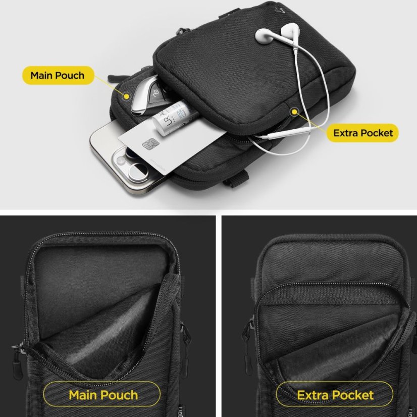 Kryt Spigen Kd400 Universal Cross Bag Klasden Black