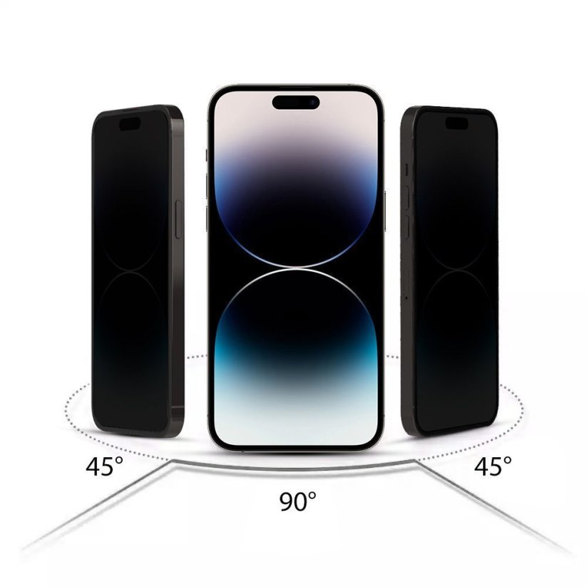Anti-Spy tvrdené sklo Glass Pro+ Samsung Galaxy A15 4G / 5G / A25 5G Privacy