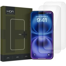 2ks v balení, set ochranných skiel Hofi Glass Pro+ 2-Pack iPhone 16 Plus Clear 2ks v balení, set ochranných skiel Hofi Glass Pro+ 2-Pack iPhone 16 Plus Clear