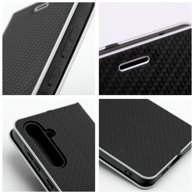 Tok LUNA Book Carbon Case Xiaomi Redmi Note 11 / 11S Black