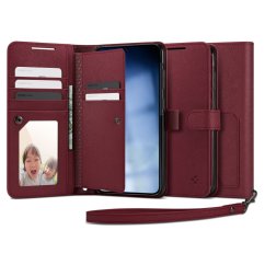 Kryt Spigen Wallet ”S” Plus Samsung Galaxy S23+ Plus Burgundy