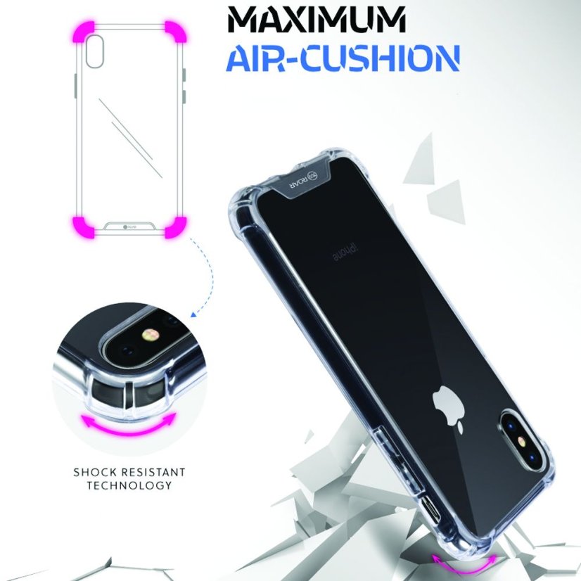 Kryt Roar Case Armor Xiaomi Redmi 13C / Poco C65 Priesvitný