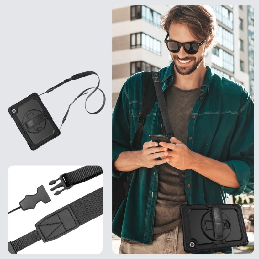 Kryt Tech-Protect Solid Lenovo Tab 10.1 Tb-311Fu / Tb-311Xu Black